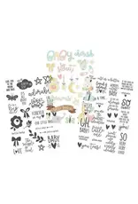 Simple Stories Oh baby clear stickers