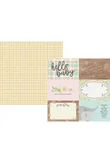 Simple Stories Oh baby 4x6 horizontal elements paper