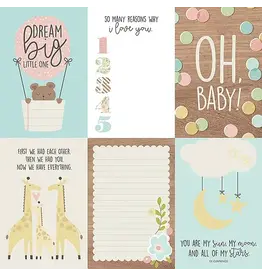 Simple Stories Oh baby 4x6 vertical elements paper