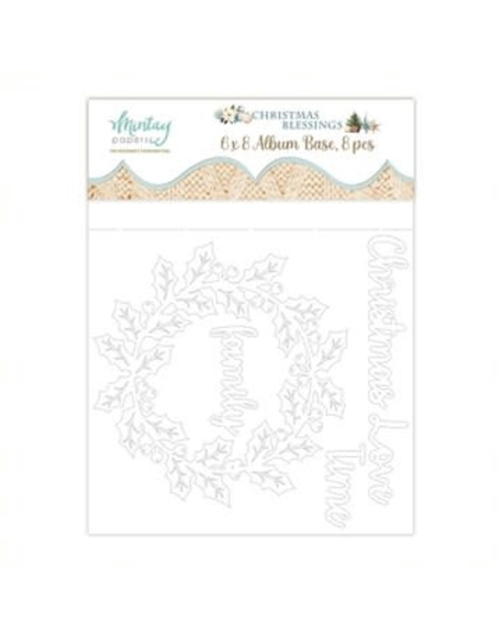 Mintay Papers Christmas Blessings 6x8 Chipboard Album