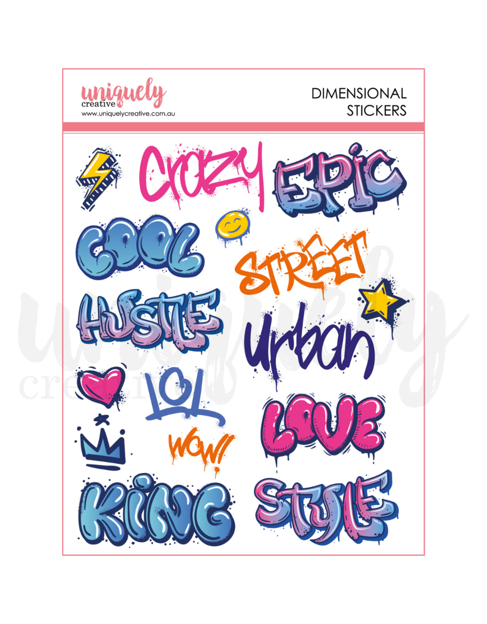 Uniquely Creative Steampunk Graffiti  Dimensional Stickers