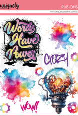 Uniquely Creative Steampunk Graffiti Rub-ons