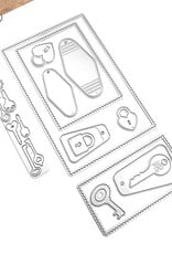 Elizabeth Craft Designs Pocket Page Fillers 1 Die - Full Size Postage Stamps - My Favorite Humans