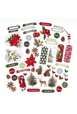 49 AND MARKET Evergreen Season - Chipboard Set