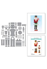 Spellbinders Dancin' Christmas Friends Collection - Dancin' Nutcracker Fitz Etched Dies