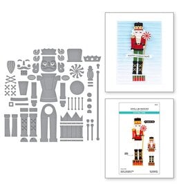 Spellbinders Dancin' Christmas Friends Collection - Dancin' Nutcracker Fitz Etched Dies