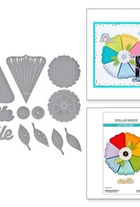 Spellbinders Storytelling by Spellbinders Collection - Stitched Petal Bloom Etched Dies