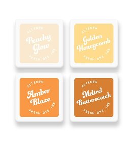 AltNew Sun-kissed Delights - Fresh Dye Ink Mini Cube Set