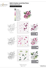 AltNew Build-A-Garden - Lovely Rose Peony Set - Stamps