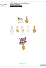 AltNew Build-A-Garden - Lovely Rose Peony Set - Stamps