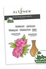 ALTENEW Build-A-Garden - Lovely Rose Peony Set - Stamps