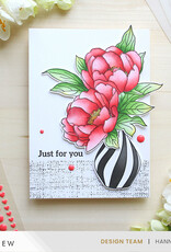 ALTENEW Build-A-Garden - Lovely Rose Peony Set - Stamps