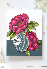 ALTENEW Build-A-Garden - Lovely Rose Peony Set - Stamps