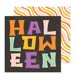 AMERICAN CRAFTS Paige Evans Tricks & Treats 12x12 Paper - #10