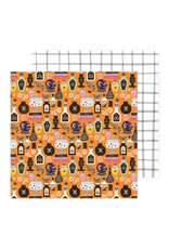 AMERICAN CRAFTS Paige Evans Tricks & Treats 12x12 Paper - #5