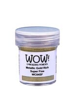 WOW! WOW!  Embossing Powder -Metallic Gold Rich