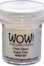 WOW! WOW!  Embossing Powder- Clear Gloss Super Fine - 15ml
