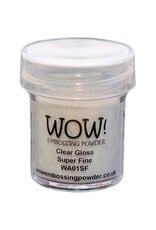 WOW! WOW!  Embossing Powder- Clear Gloss Super Fine