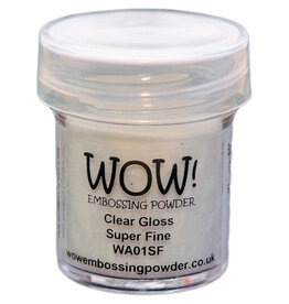 WOW! WOW!  Embossing Powder- Clear Gloss Super Fine - 15ml