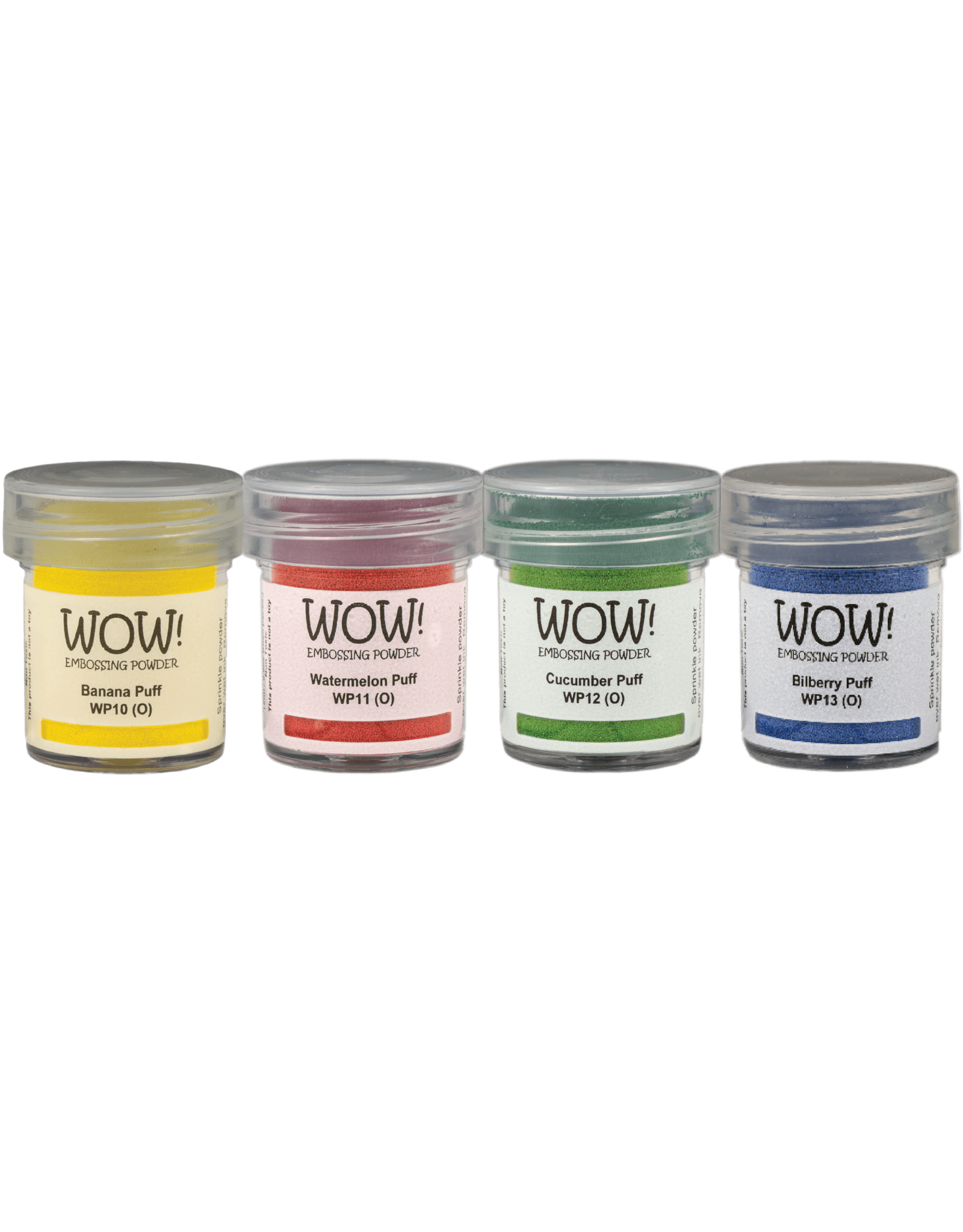 WOW! WOW! Embossing Powder - Fruit Puffs Quad