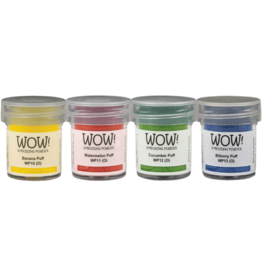 WOW! WOW! Embossing Powder - Fruit Puffs Quad