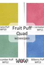 WOW! WOW! Embossing Powder - Fruit Puffs Quad