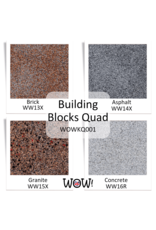 WOW! WOW! Embossing Powder - Building Blocks Quad