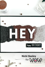 WOW! WOW! Embossing Powder - Building Blocks Quad
