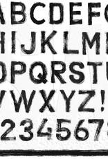 Tim Holtz - Stampers Anonymous Sign Painter - Rubber Stamp Set