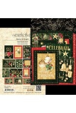 Graphic 45 Merry & Bright Journaling Cards