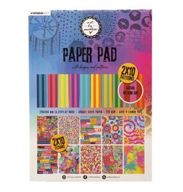 Studio Light Art By Marlene Essenitals Papers NR. 211 - Designs And Patterns Paper