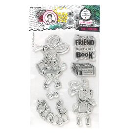 Studio Light Art By Marlene Smart Bookworm NR. 699 - Stamps