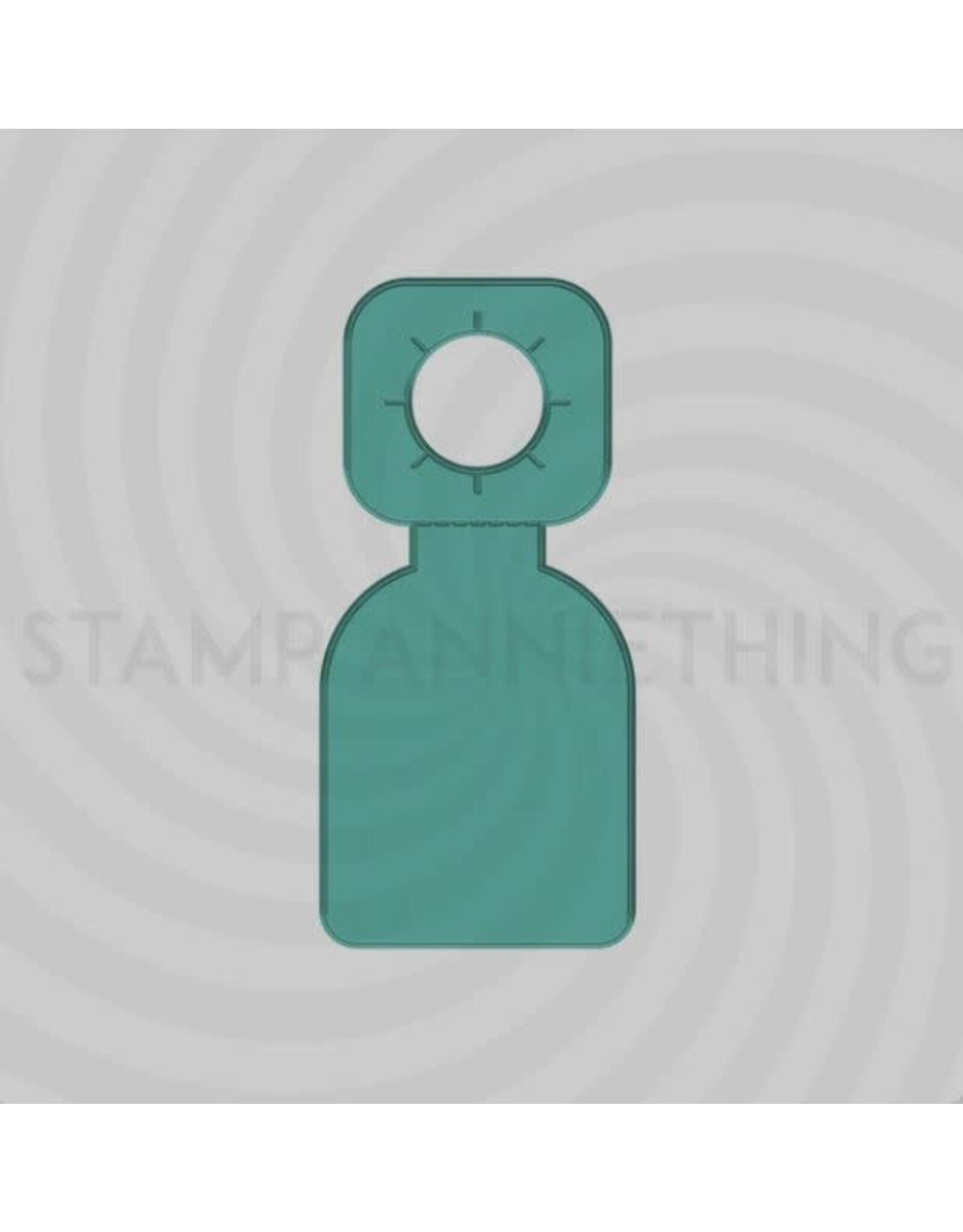 Stamp Anniething Bottle Tag Die