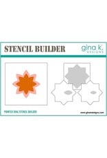 Gina K. Designs Pointed Oval Stencil Builder