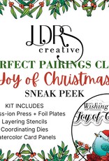 LDRS Creative Perfect Pairings- Cozy Pumpkins - Press Plates, Dies and Stencils