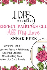 LDRS Creative Perfect Pairings- Cozy Pumpkins - Press Plates, Dies and Stencils