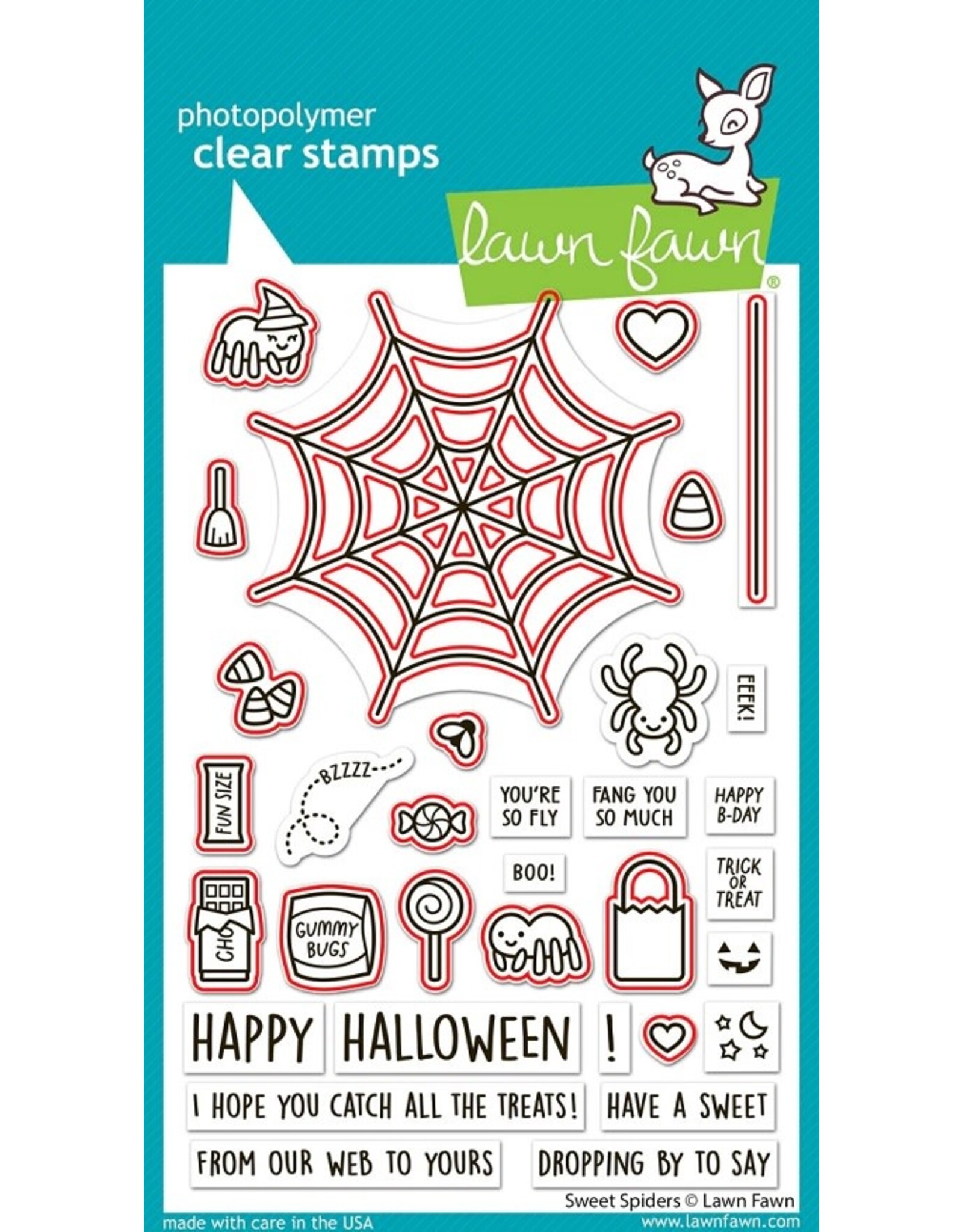 Lawn Fawn Sweet Spiders Lawn Cut