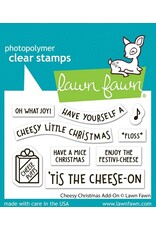 Lawn Fawn Cheesy Christmas Add-On - Stamp