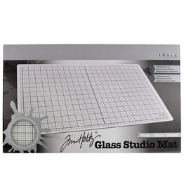 Tim Holtz - Tonic Glass Studio Mat - White