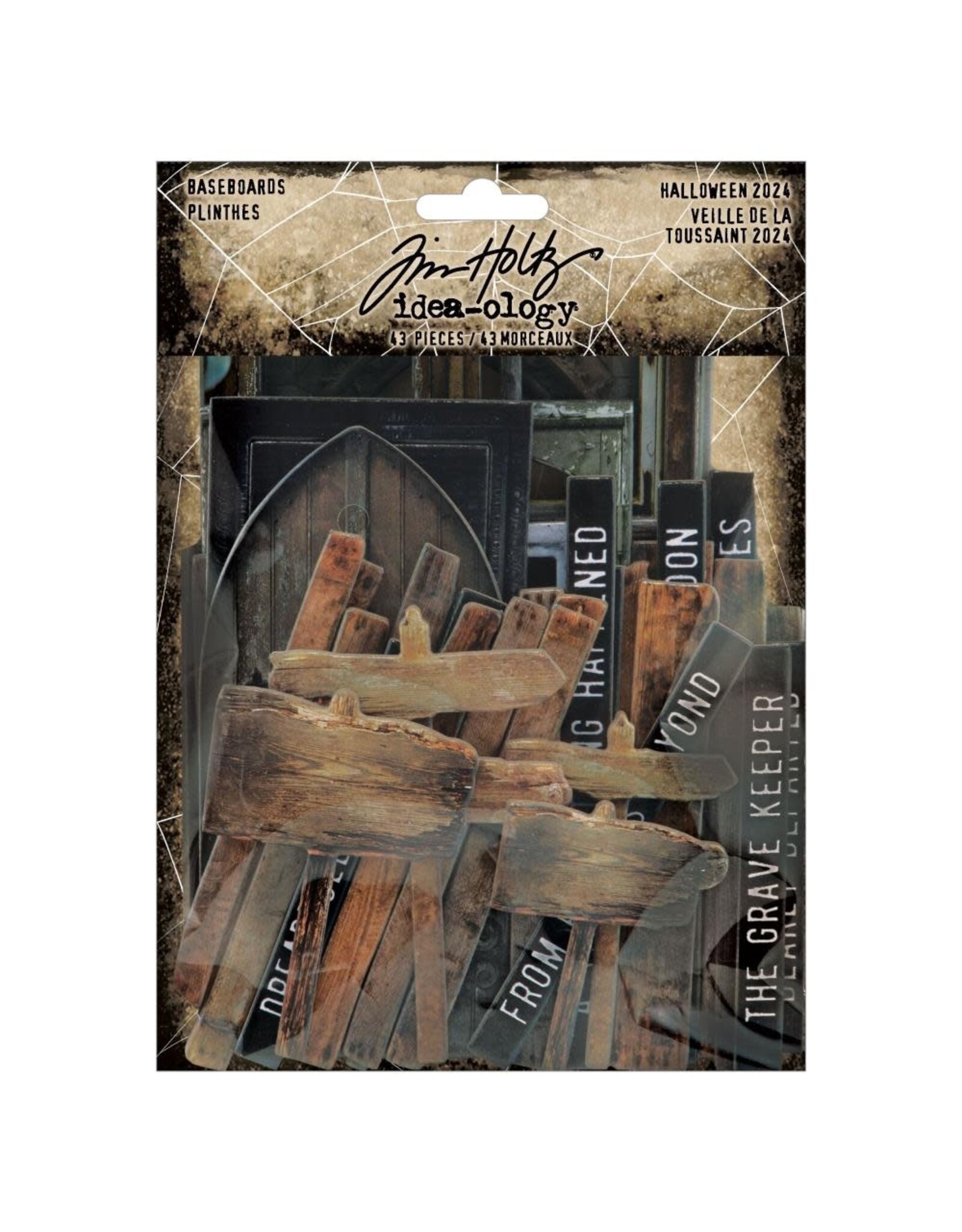 Tim Holtz - Idea-ology Tim Holtz Idea-ology Baseboards Halloween