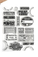 Elizabeth Craft Designs La Dolce Vita - Travels 2 Stamp Set