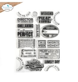 Elizabeth Craft Designs La Dolce Vita - Travels 2 Stamp Set