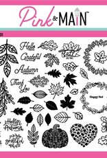 Pink & Main Fall Leaves Foilables Cut Ups