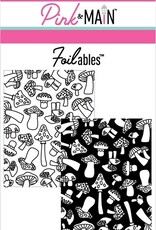 Pink & Main Mushrooms Foilables Panels 2 designs