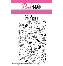 Pink & Main Foliage Foilables Sheets