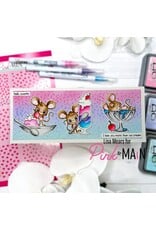 Pink & Main Mice Cream 6x6 Stamp Set