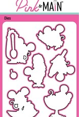 Pink & Main Mice Cream - Stamp &  Dies