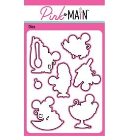 Pink & Main Mice Cream - Stamps and Dies