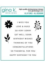 Gina K. Designs All at Once Stamps - All Occasion