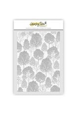 Honey Bee Fall Forest - 3D Embossing Folder